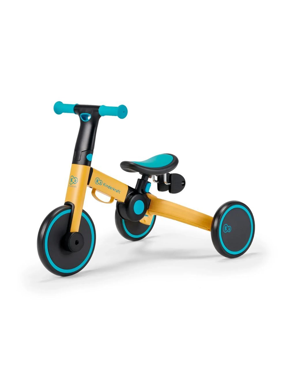 Kinderkraft πτυσόμενο τρίκυκλο ποδήλατο 4trike primrose yellow kr4tri00yel0000 - Kinderkraft