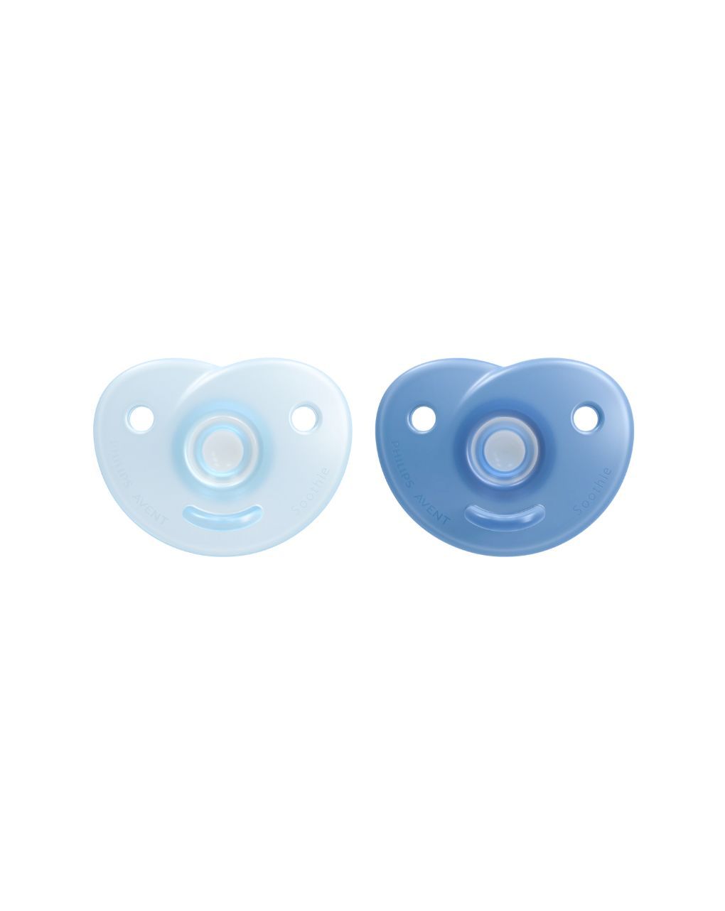 Philips avent soothie ορθοδοντική πιπίλα σιλικόνης 2τμχ 0-6 μηνών boy scf099/26 - Philips Avent