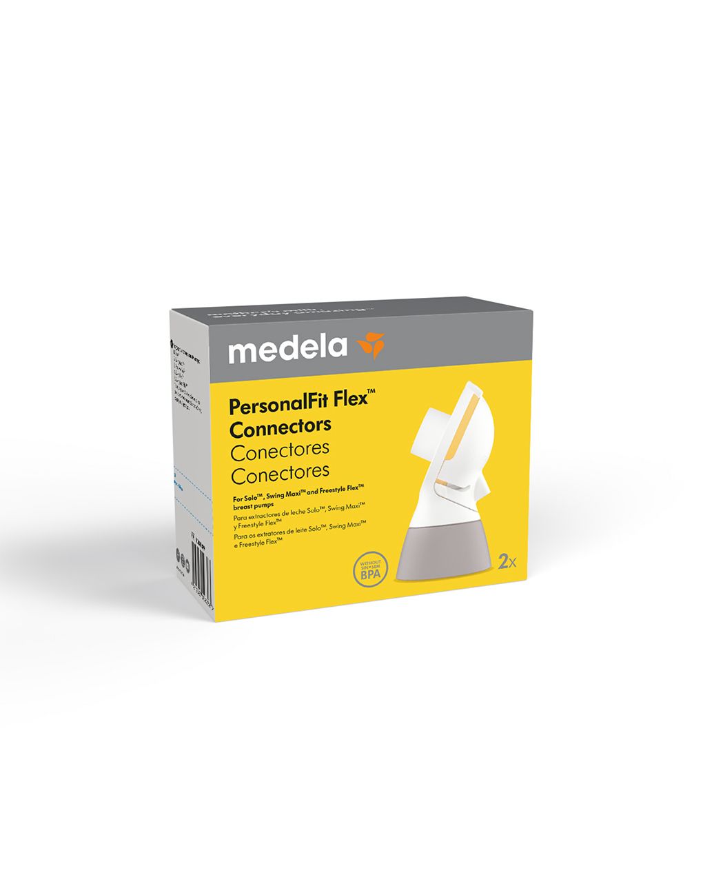 Medela personalfit flex connector συνδετικά θήλαστρα με τεχνολογία flex 2τμχ - Medela