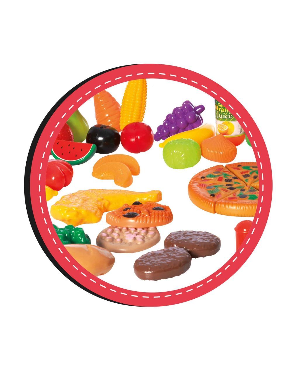 Funny home σετ pizza party! με 60 αξεσουάρ prg00732 - FunnyHome