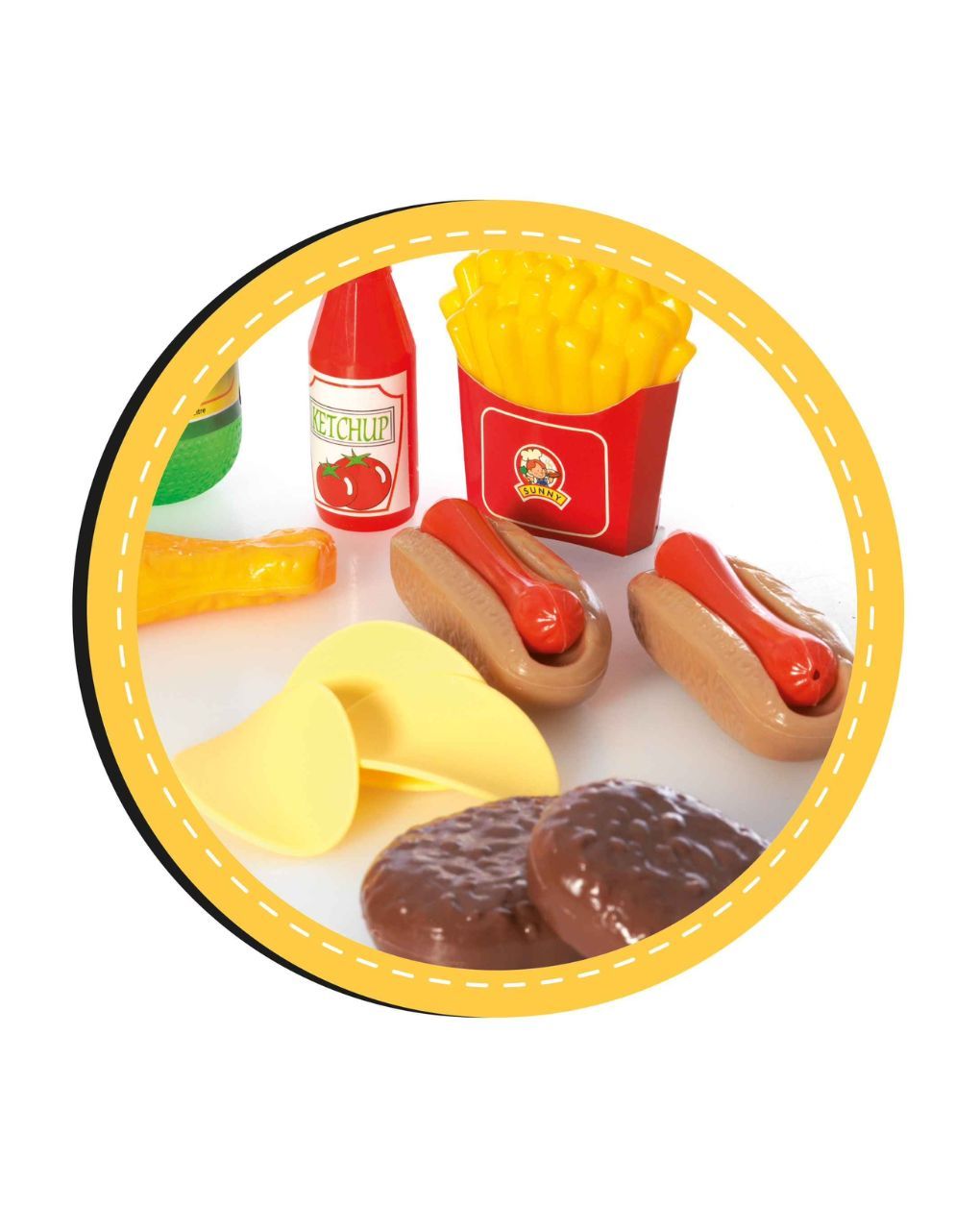 Funny home σετ pizza party! με 60 αξεσουάρ prg00732 - FunnyHome