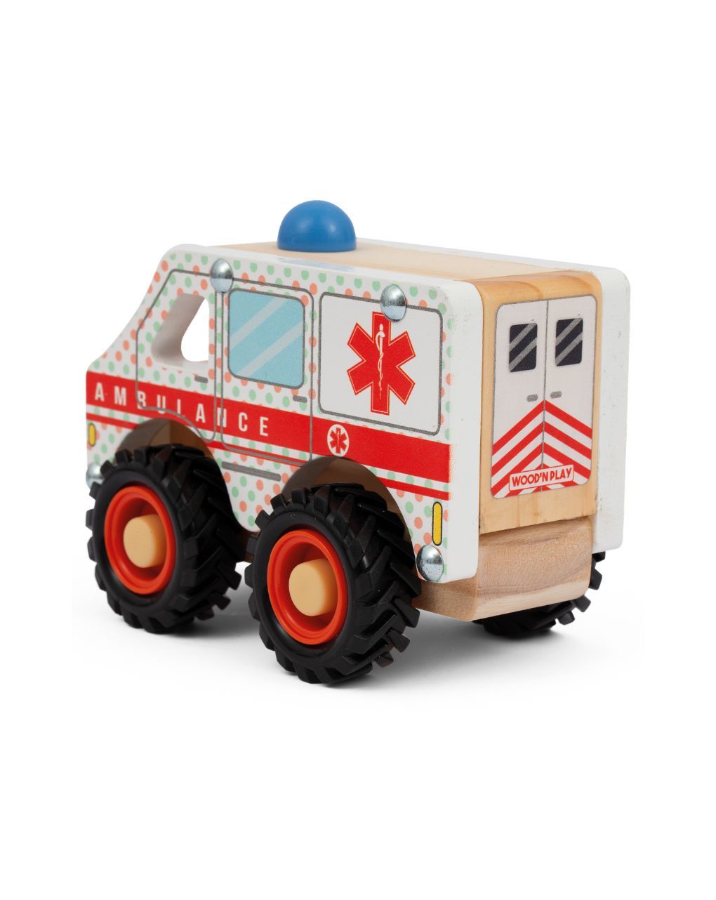 Wood n' play οχήματα ξύλινα (4 σχέδια) - Wood'N Play