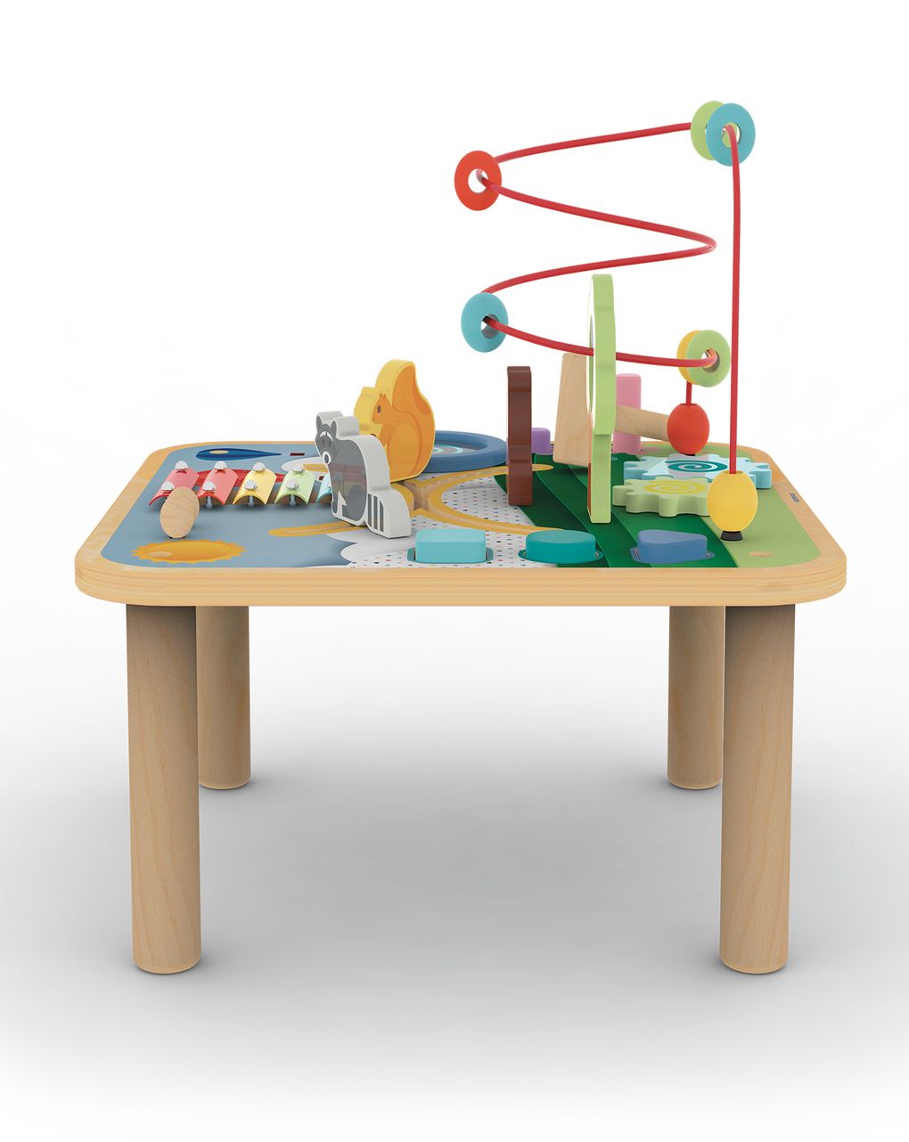 Wood n play ξύλινο τραπεζι δραστηριοτήτων - Wood'N Play