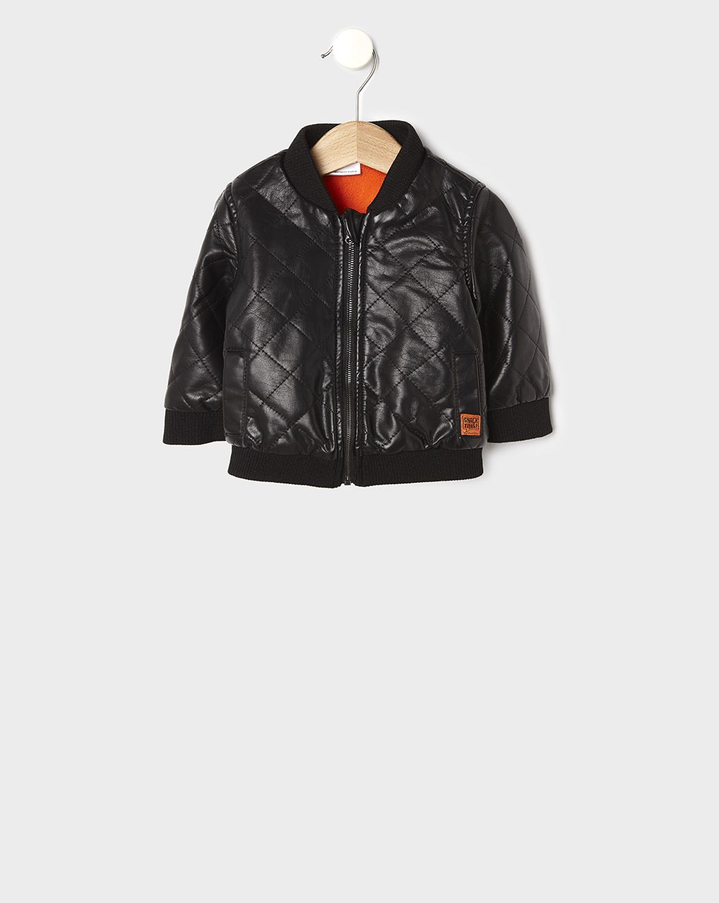 μπουφάν από οικολογικό δέρμα για αγόρι - Prénatal