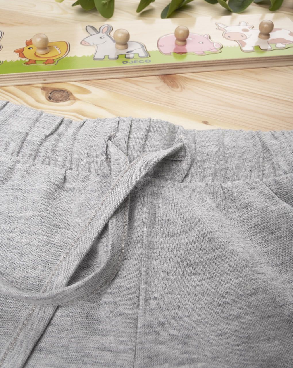 βρεφικό σορτσάκι γκρι για αγόρι - Prénatal