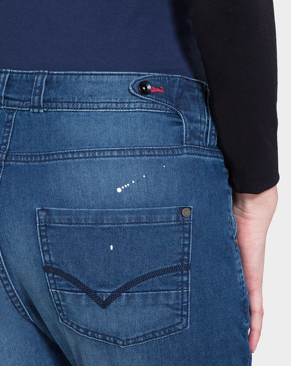 γυναικείο παντελόνι εγκυμοσύνης denim μπλε σκούρο - Prénatal