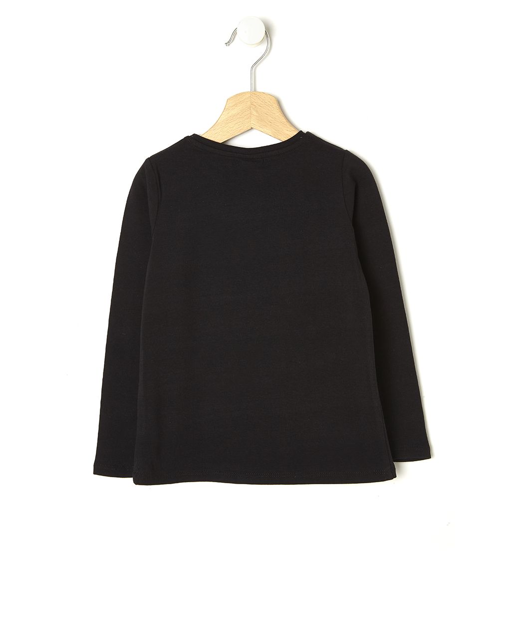 T-shirt jersey με στάμπα minnie mαύρο για κορίτσι - Prénatal