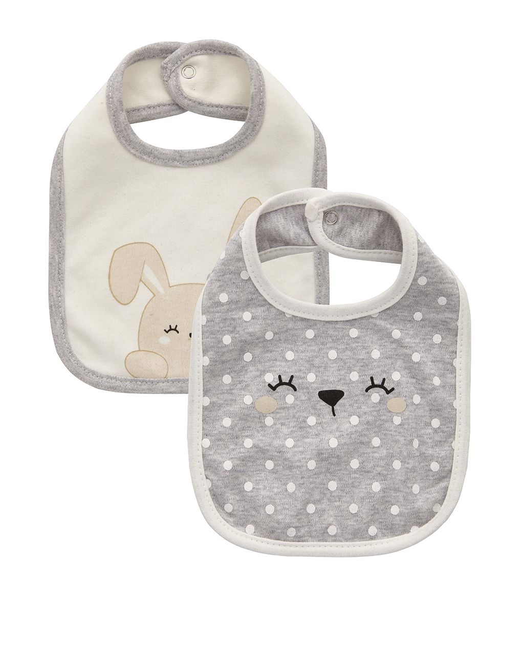 σαλιάρες x2 με κουνελάκια - Prénatal