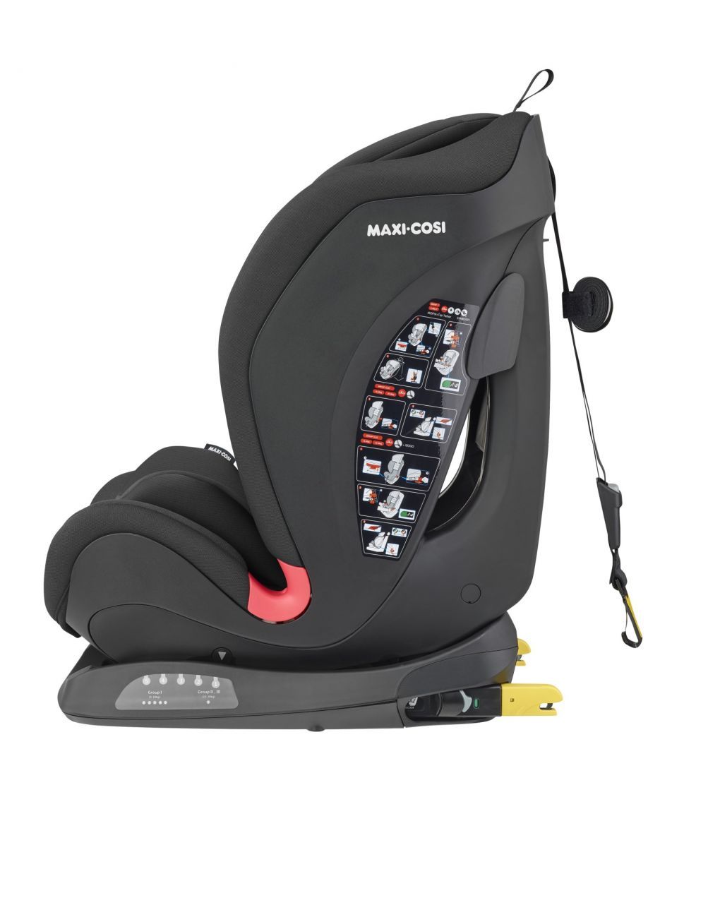 Maxi-cosi κάθισμα αυτοκινήτου titan basic black ομ.1-2-3 isofix 9-36kg - Maxi-Cosi