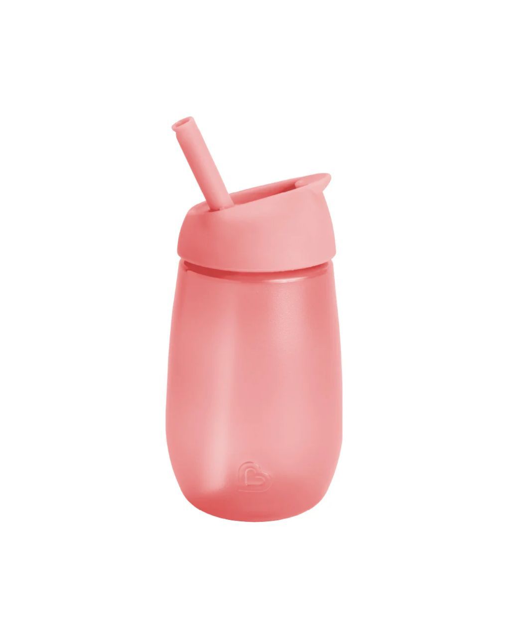 Munchkin εκπαιδευτικό ποτηράκι simple clean straw cup 12m+296ml pink - Munchkin