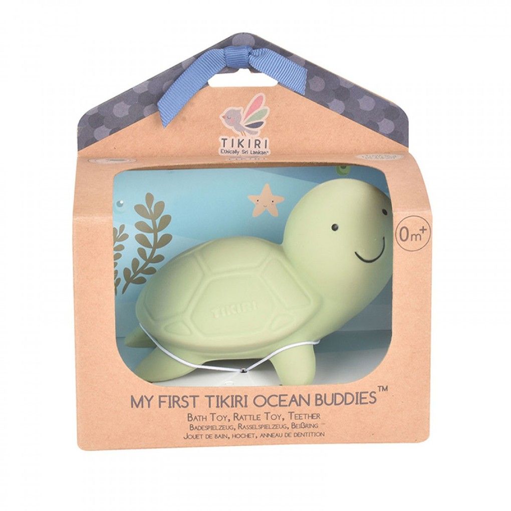 Tikiri toys βρεφικό παιχνίδι μασητικό χελωνάκι - Tikiri Toys