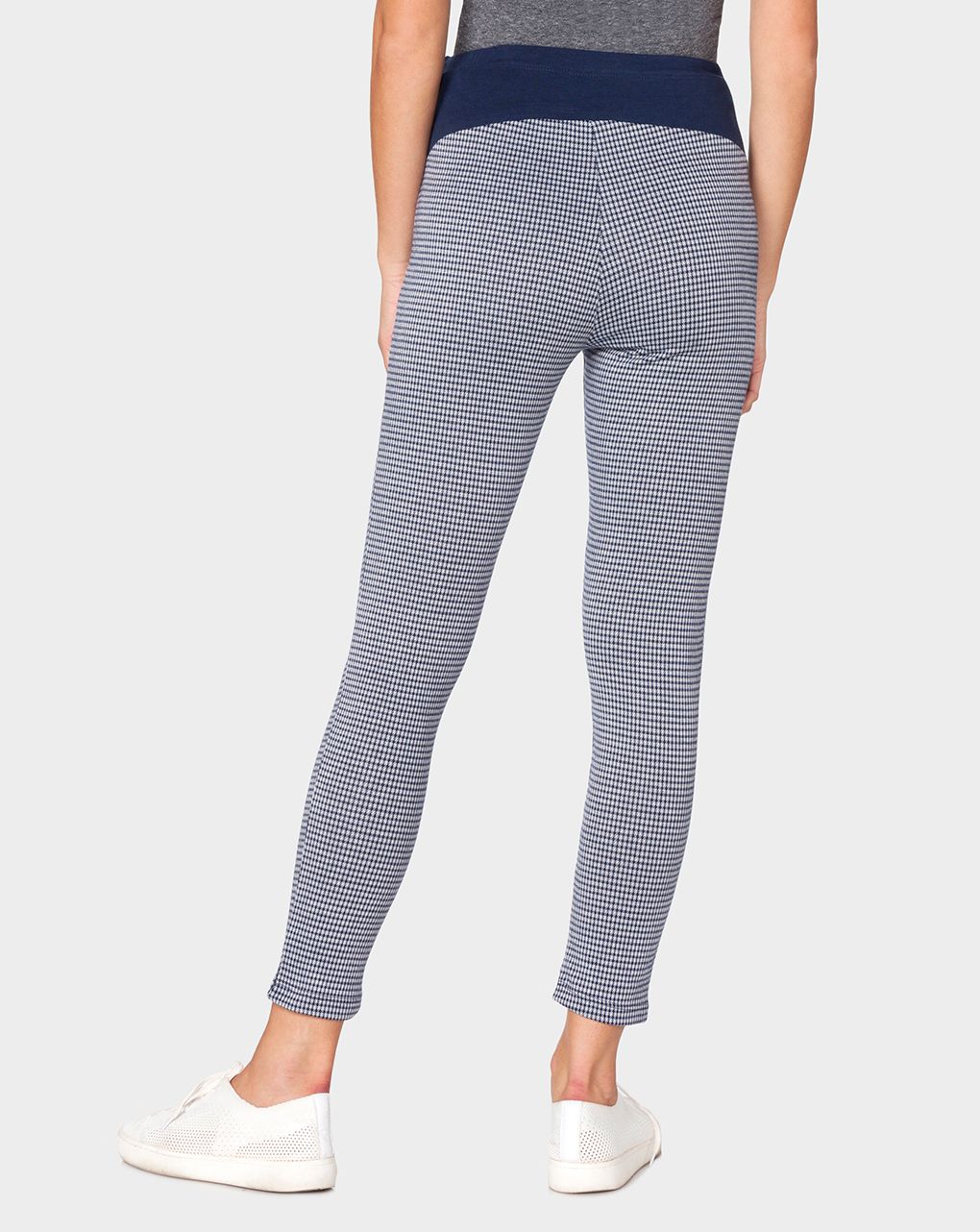 γυναικείο κολάν ζακάρ λευκό-μπλε - Prénatal