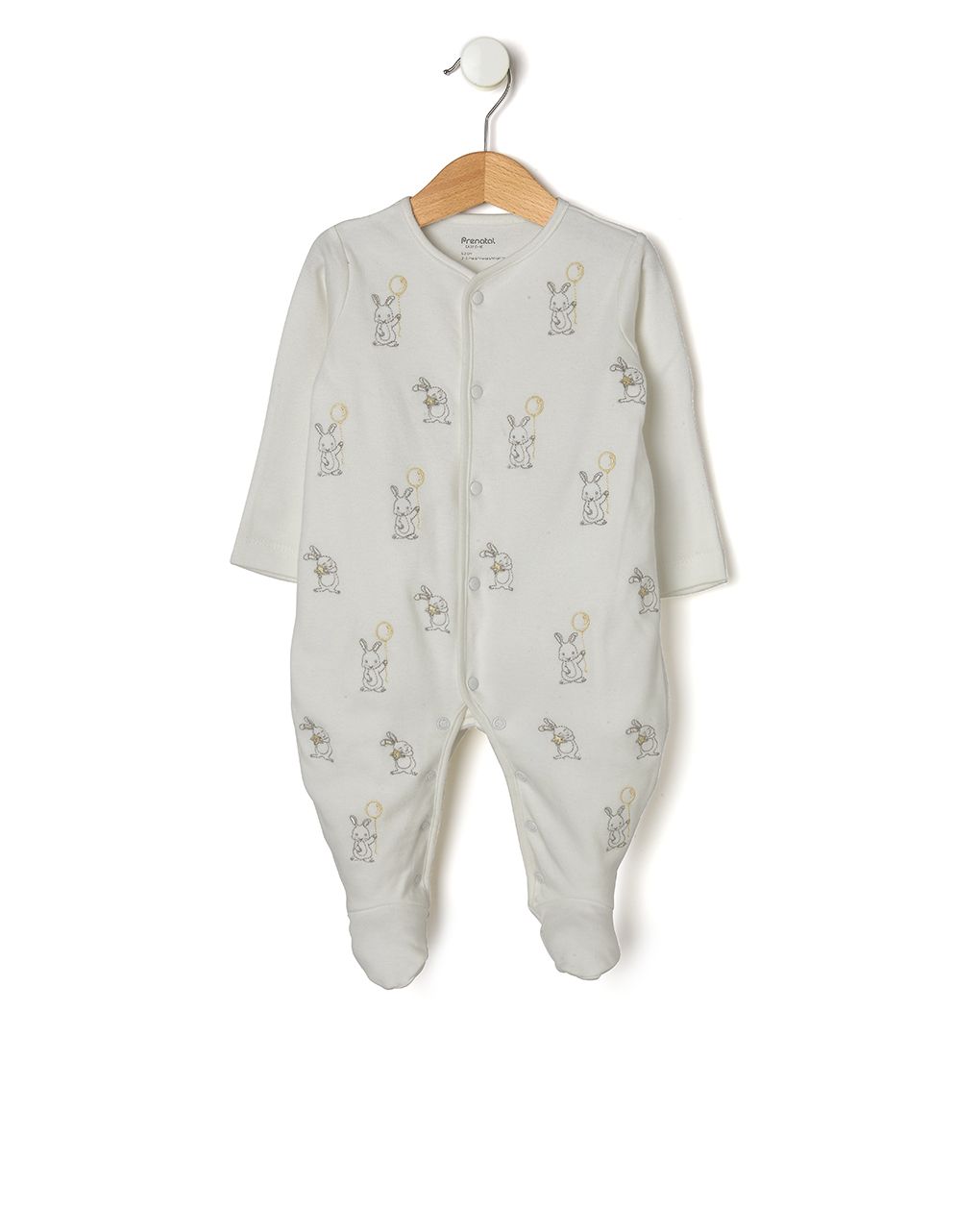 φορμάκι interlock με εμπριμέ στάμπα κουνελάκια - Prénatal
