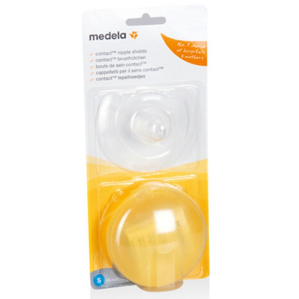 Medela ψευδοθηλές contact™ nipple shields (large) 2τμχ - Medela