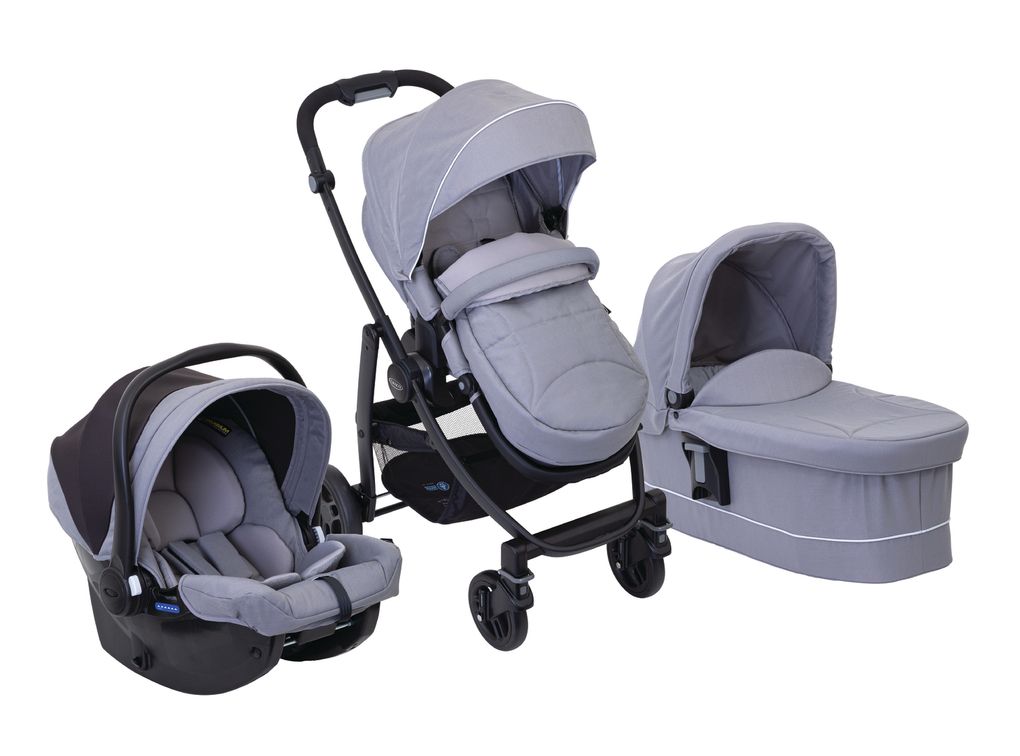 Graco σύστημα μεταφοράς evo trio steeple gray - Graco