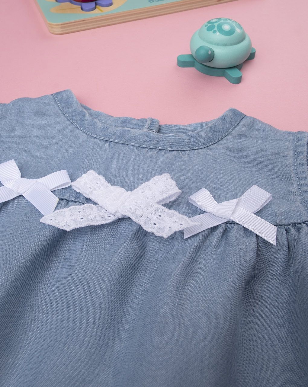 βρεφικό φορμάκι κοντό lyocell για κορίτσι - Prénatal