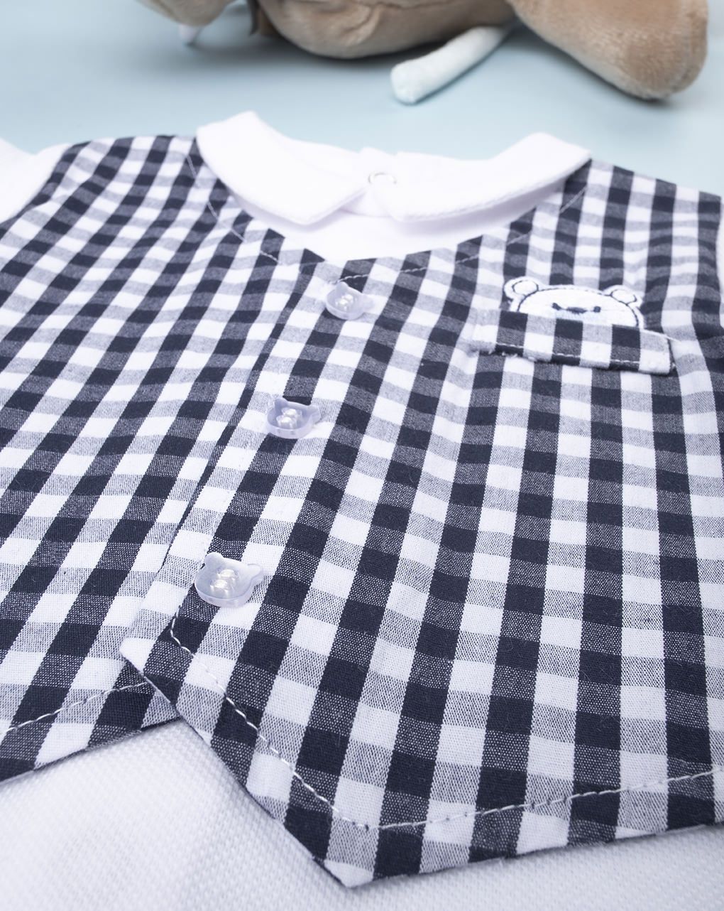 βρεφικό σετ μπλουζάκι και σορτσάκι για αγόρι - Prénatal