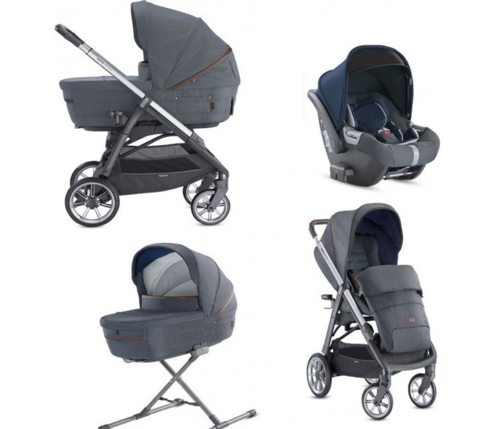 Inglesina σύστημα μετακίνησης trio aptica tailor denim grafite cab - Inglesina