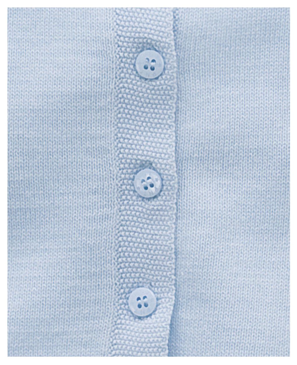 ζακέτα πλεκτή για αγόρι σε γαλάζιο - Prénatal