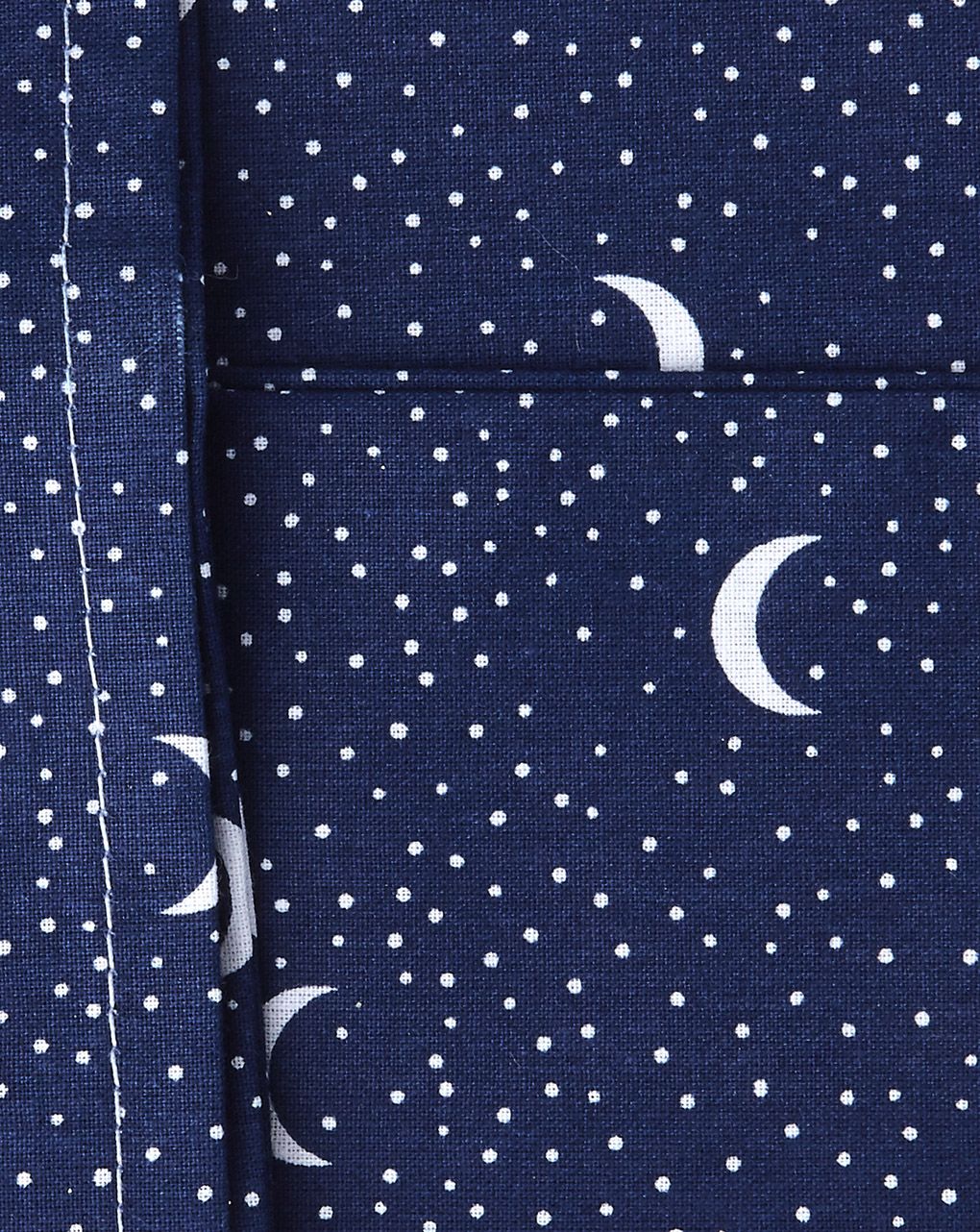 σετ για λίκνο με πουά και φεγγαράκια - Prénatal