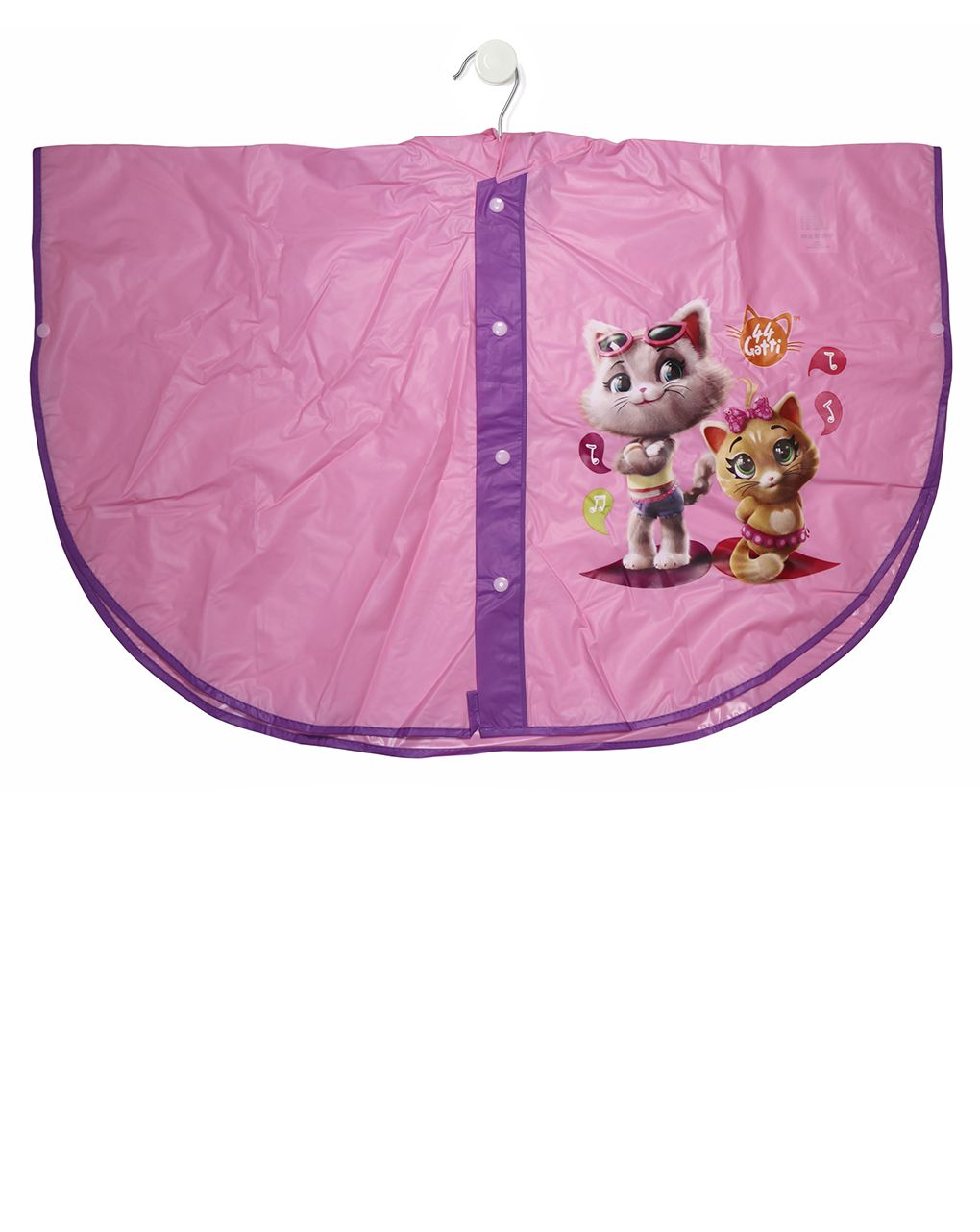 αδιάβροχη κάπα ροζ για κορίτσι