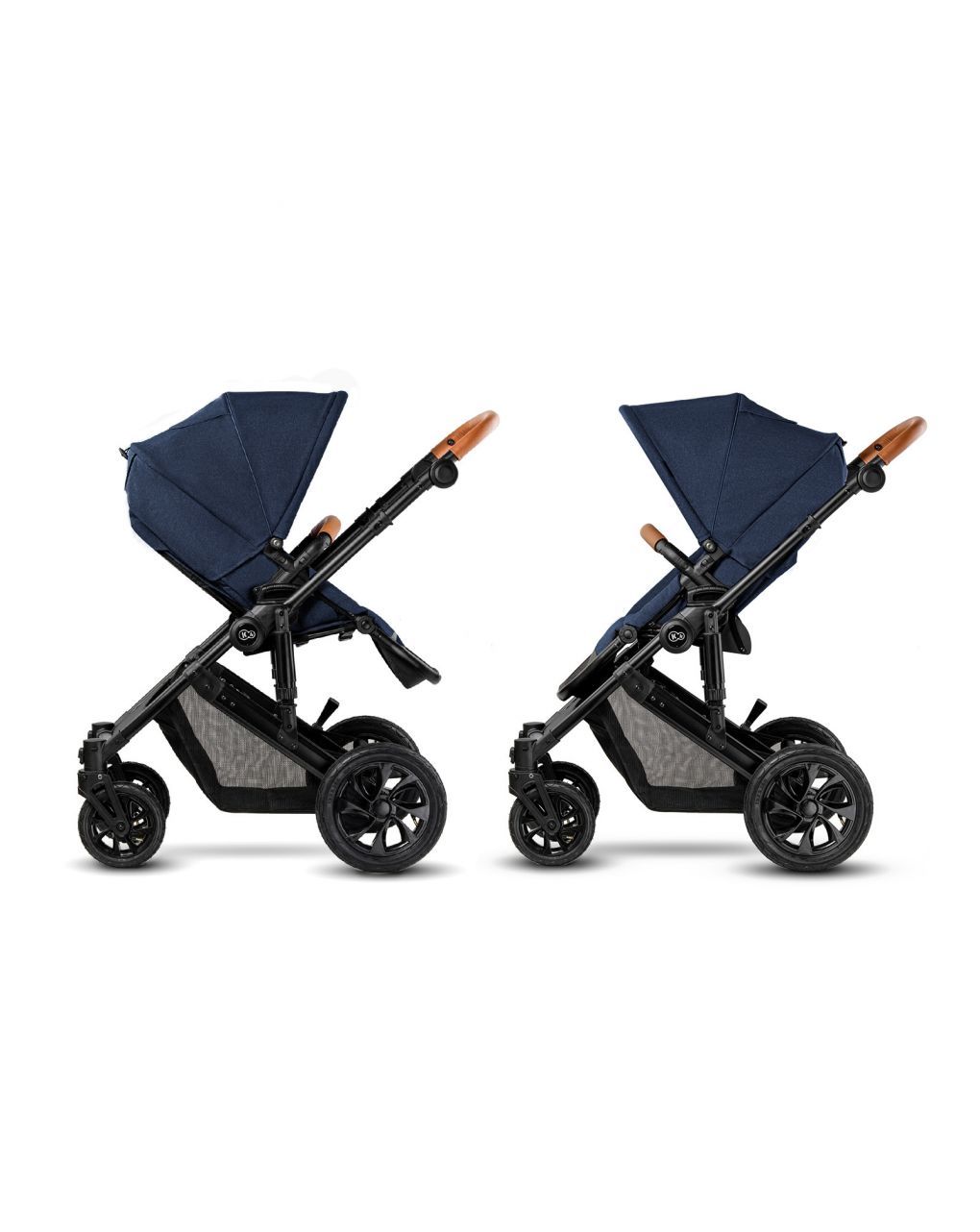 Kinderkraft σύστημα μετακίνησης trio prime navy με τσάντα για τη μαμά - Kinderkraft