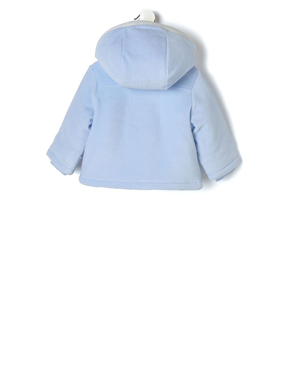 μπουφανάκι σενίλ για αγόρι με κουκούλα - Prénatal