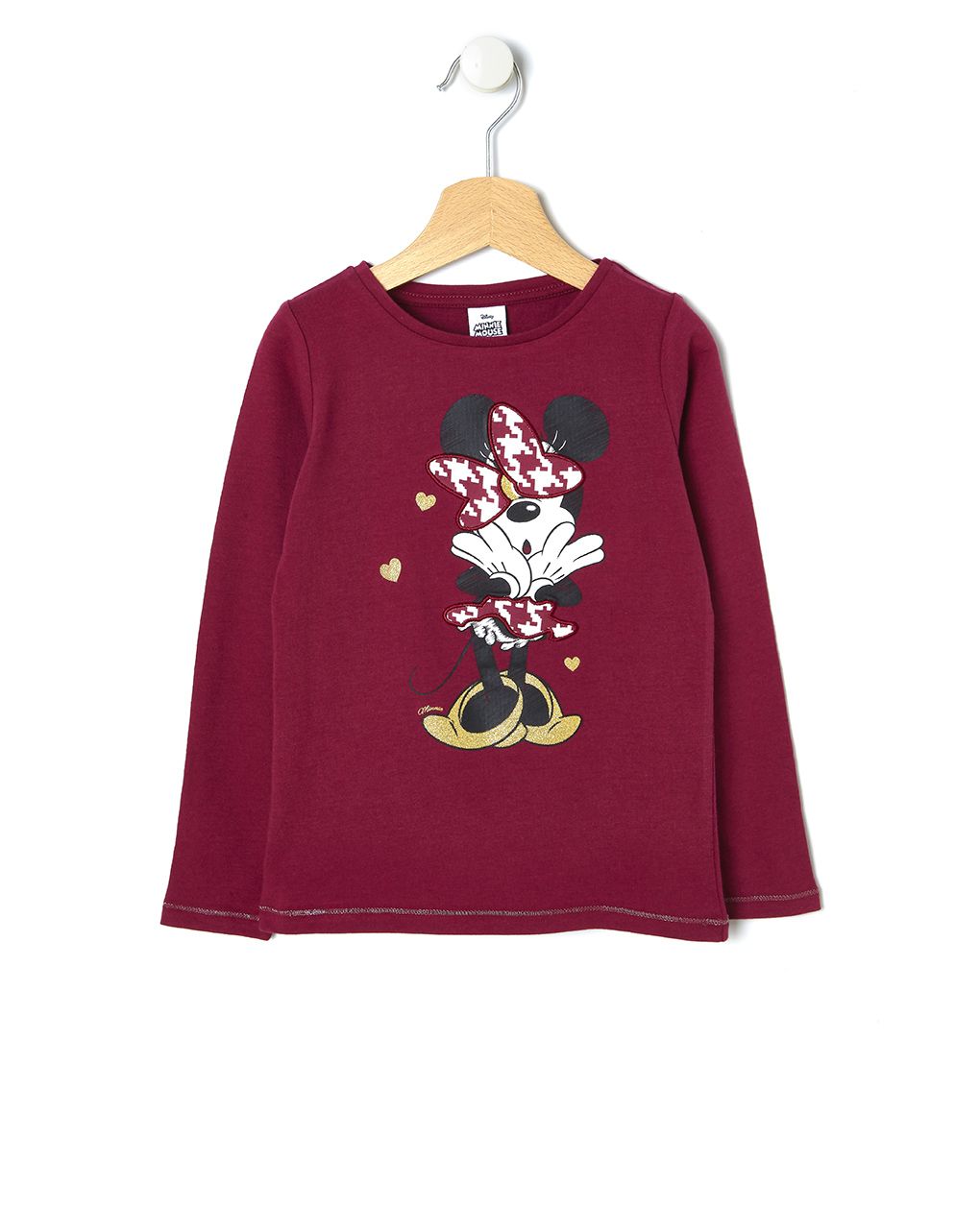 T-shirt μaxi με στάμπα minnie για κορίτσι - Prénatal