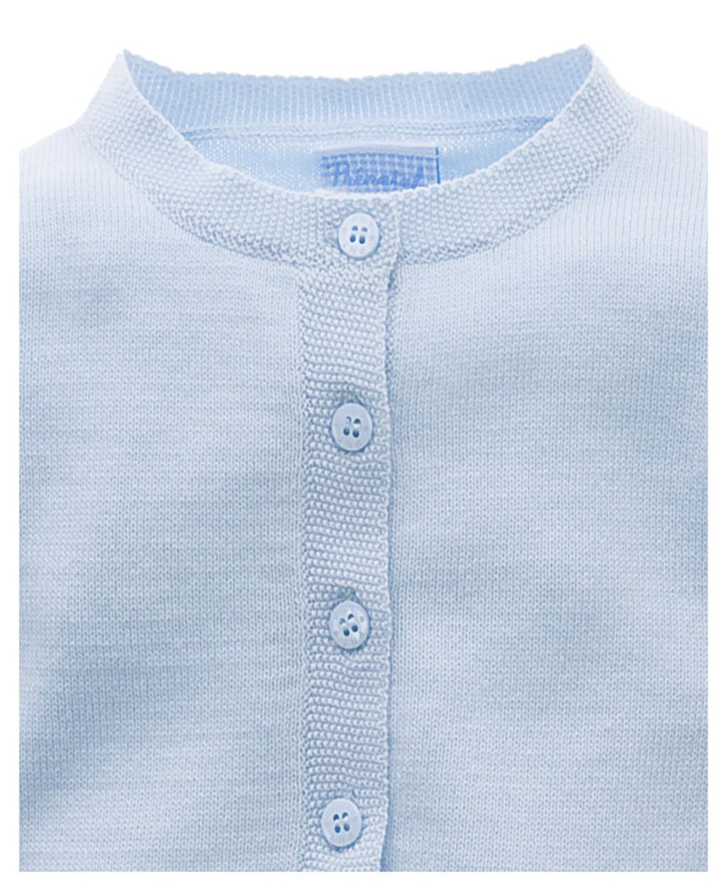 ζακέτα πλεκτή για αγόρι σε γαλάζιο - Prénatal