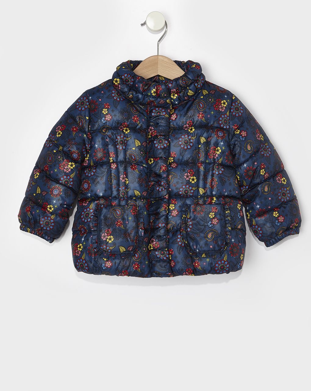 μπουφάν νylon φλοράλ για κορίτσι - Prénatal