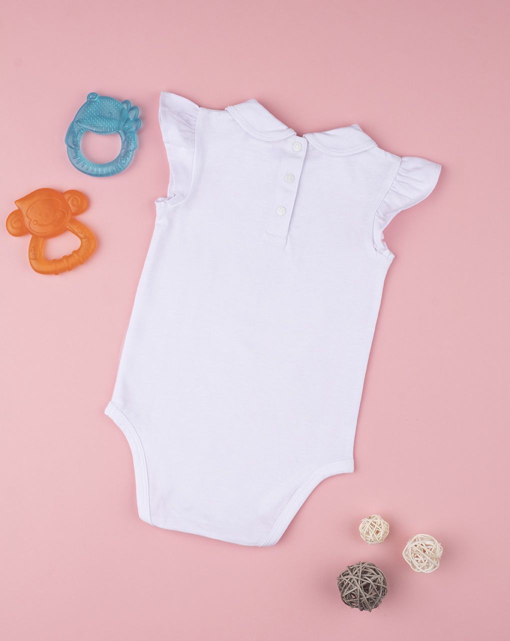 βρεφικό κορμάκι με λουλούδια για κορίτσι - Prénatal