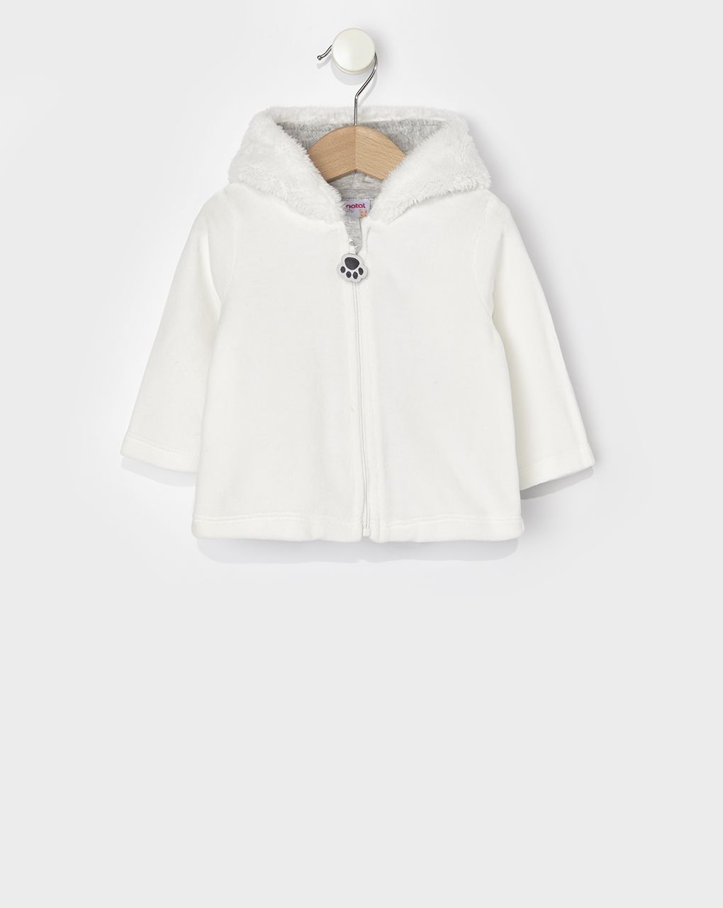 ζακέτα σενίλ με πάντα για αγόρι - Prénatal