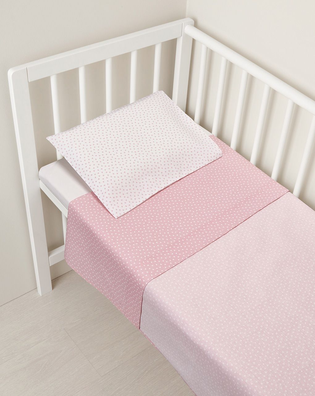 σετ για λίκνο ροζ - Prénatal