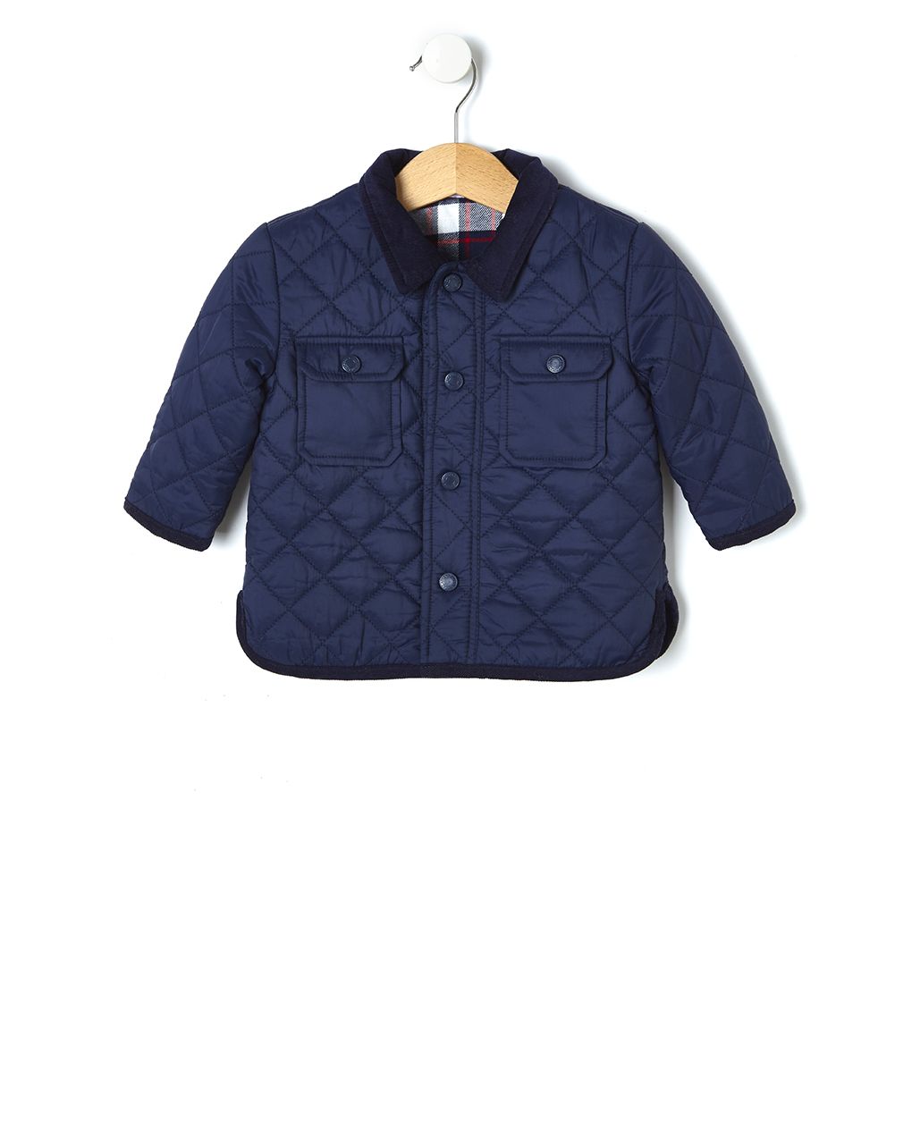 πανωφόρι καπιτονέ μπλε για αγόρι - Prénatal