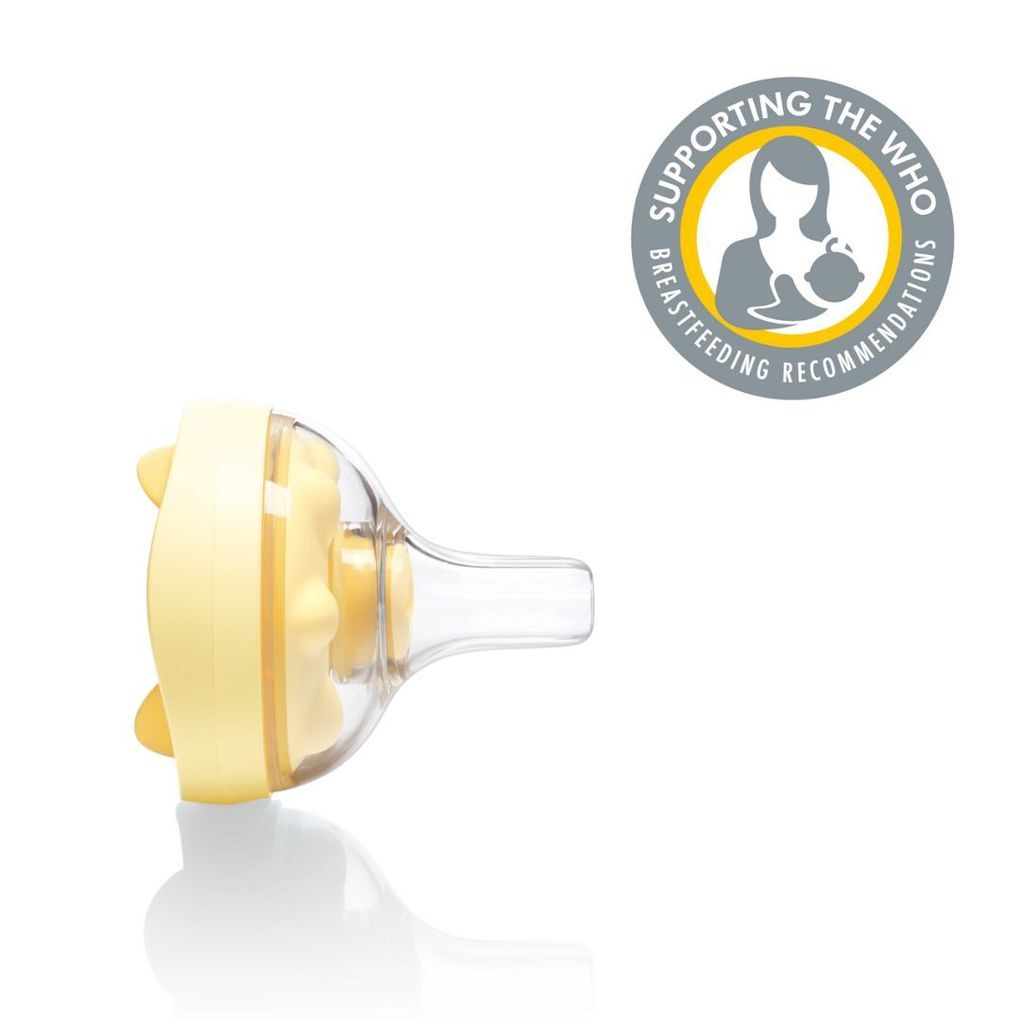 Medela harmony pump and feed set+θηλή σίτισης calma - Medela