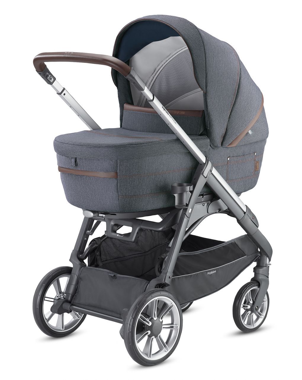 Inglesina σύστημα μετακίνησης trio aptica tailor denim grafite cab - Inglesina