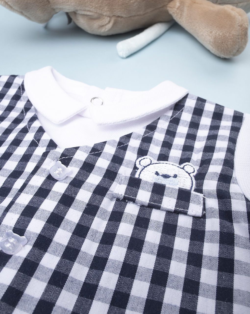 βρεφικό σετ μπλουζάκι και σορτσάκι για αγόρι - Prénatal