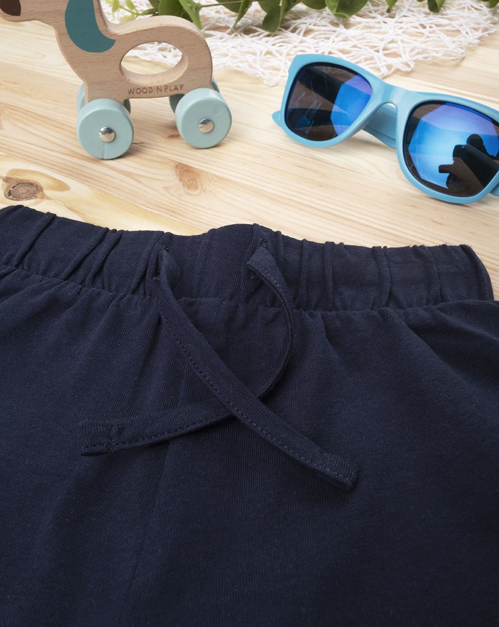 βρεφικό σορτσάκι μπλε σκούρο για αγόρι - Prénatal