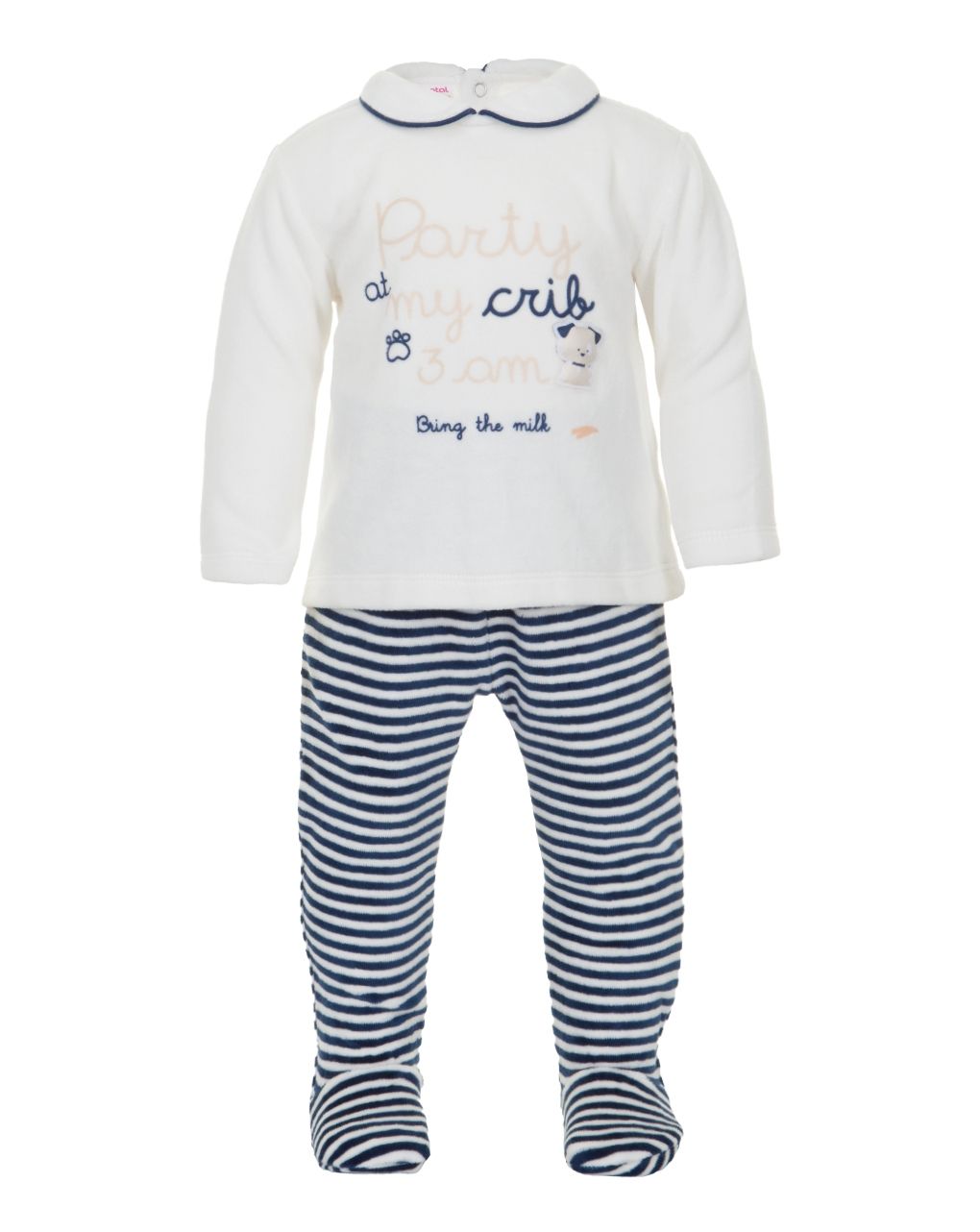 σετ σενίλ μπλουζάκι και γκέτες unisex - Prénatal