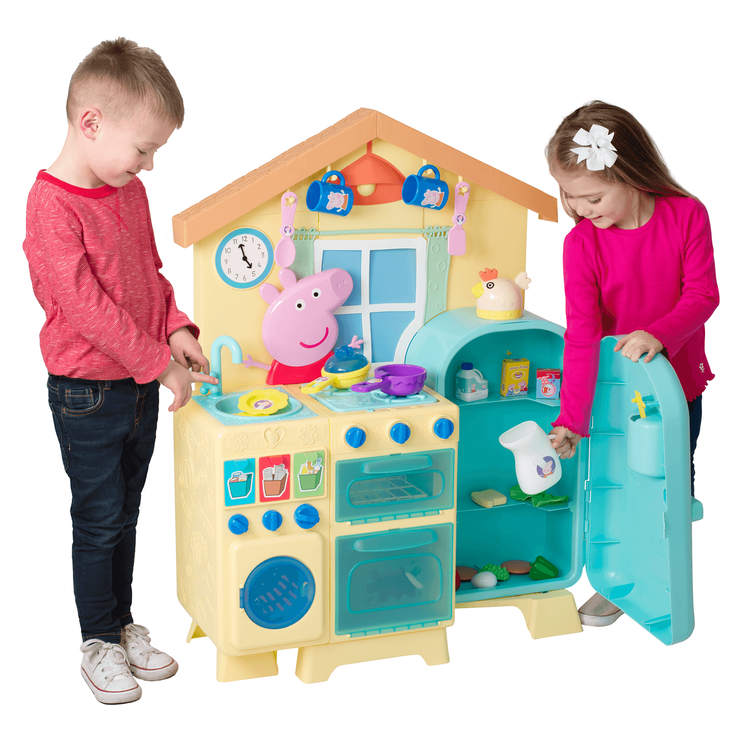 Peppa pig κουζίνα με πολλά αξεσουάρ και ήχους hdg1680948 - Peppa Pig