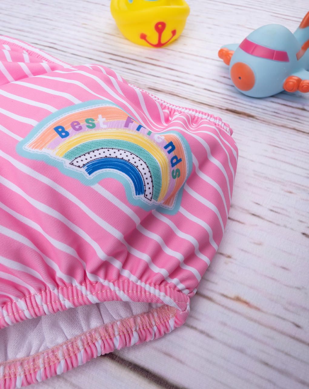 βρεφικό μαγιό πάνα ροζ με τον bing για κορίτσι - Prénatal