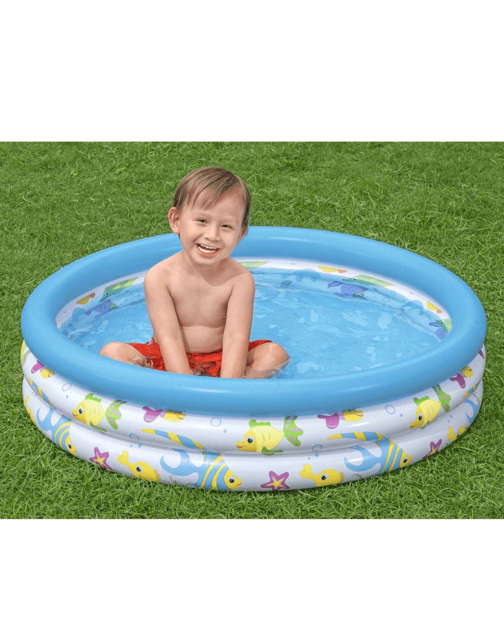 Bestway πισίνα κοράλια ψαράκια 122x25cm klt20569 - Bestway