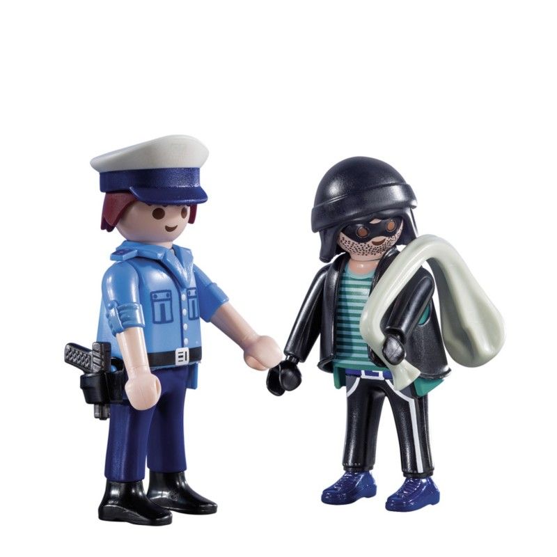Playmobil city action duo pack αστυνομικός και ληστής 9218 - Playmobil, Playmobil City Action