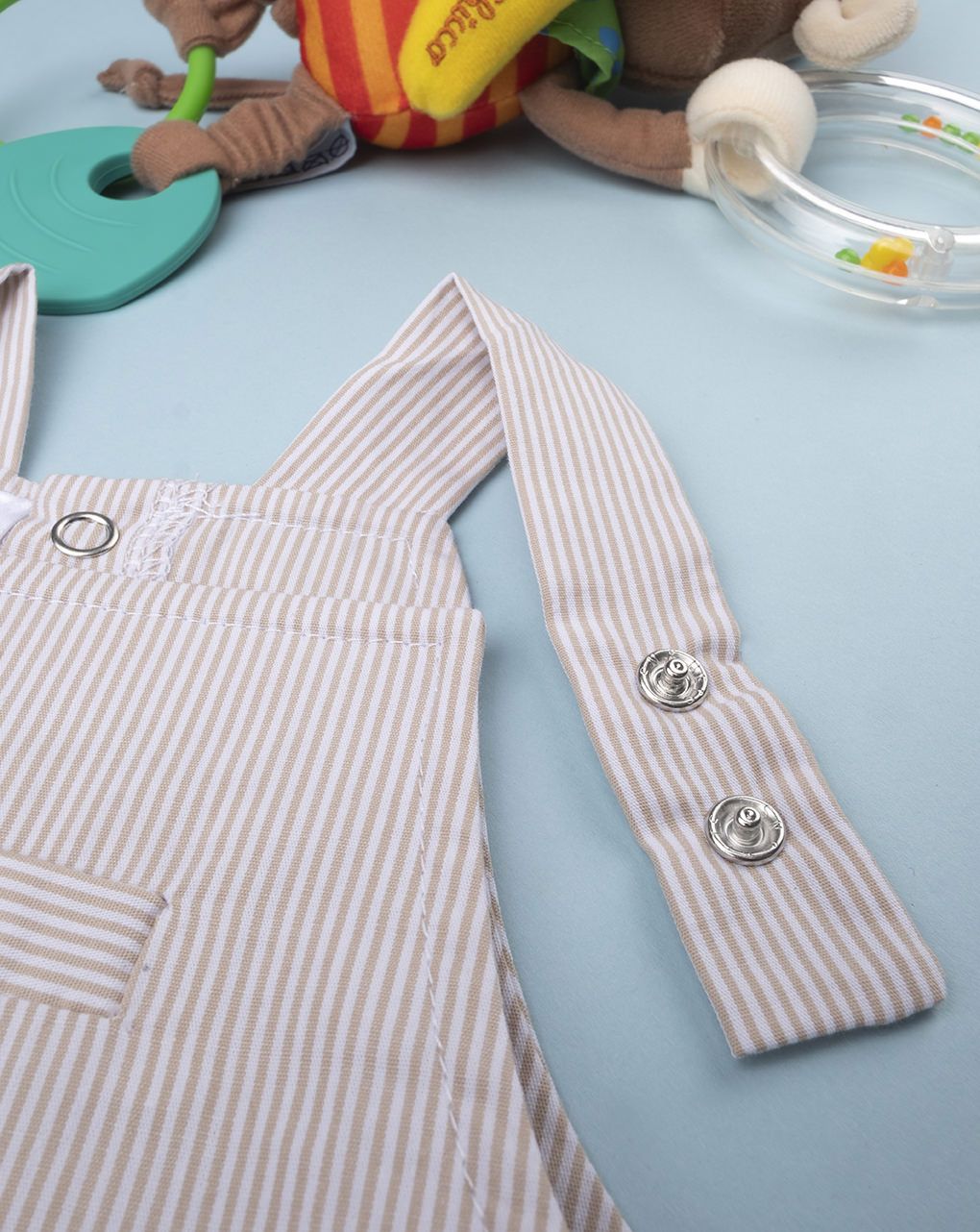 βρεφικό σετ μπλουζάκι και σαλοπέτα με αρκουδάκι για αγόρι - Prénatal