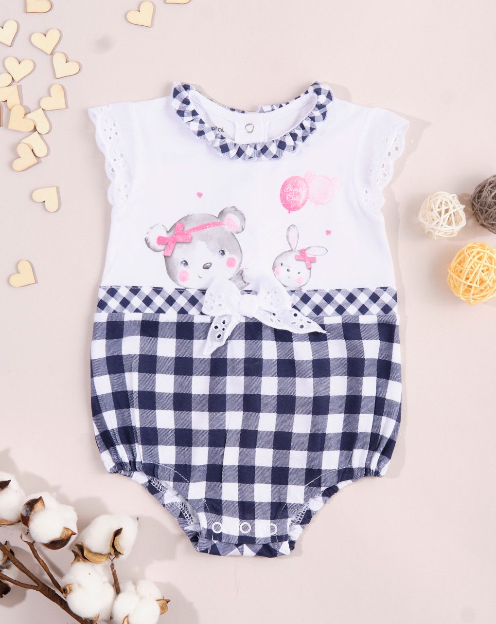 φορμάκι αμάνικο καρό για κορίτσι