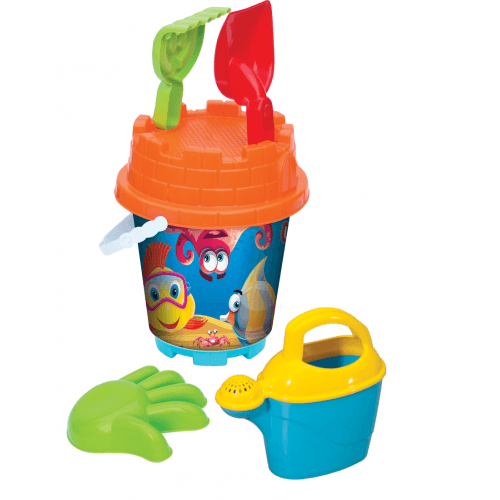 John μεγάλο κουβαδάκι 3 σχέδια (ø15x28cm) 1588