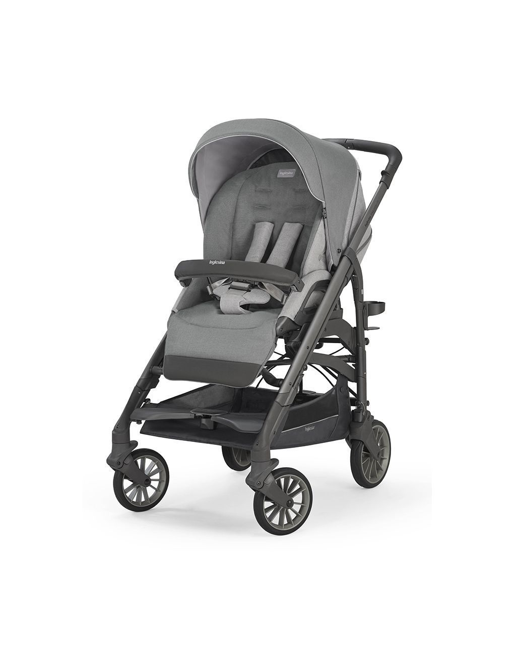 Inglesina σύστημα μετακίνησης trilogy quattro cayman silver με σκελετό city titanium - Inglesina