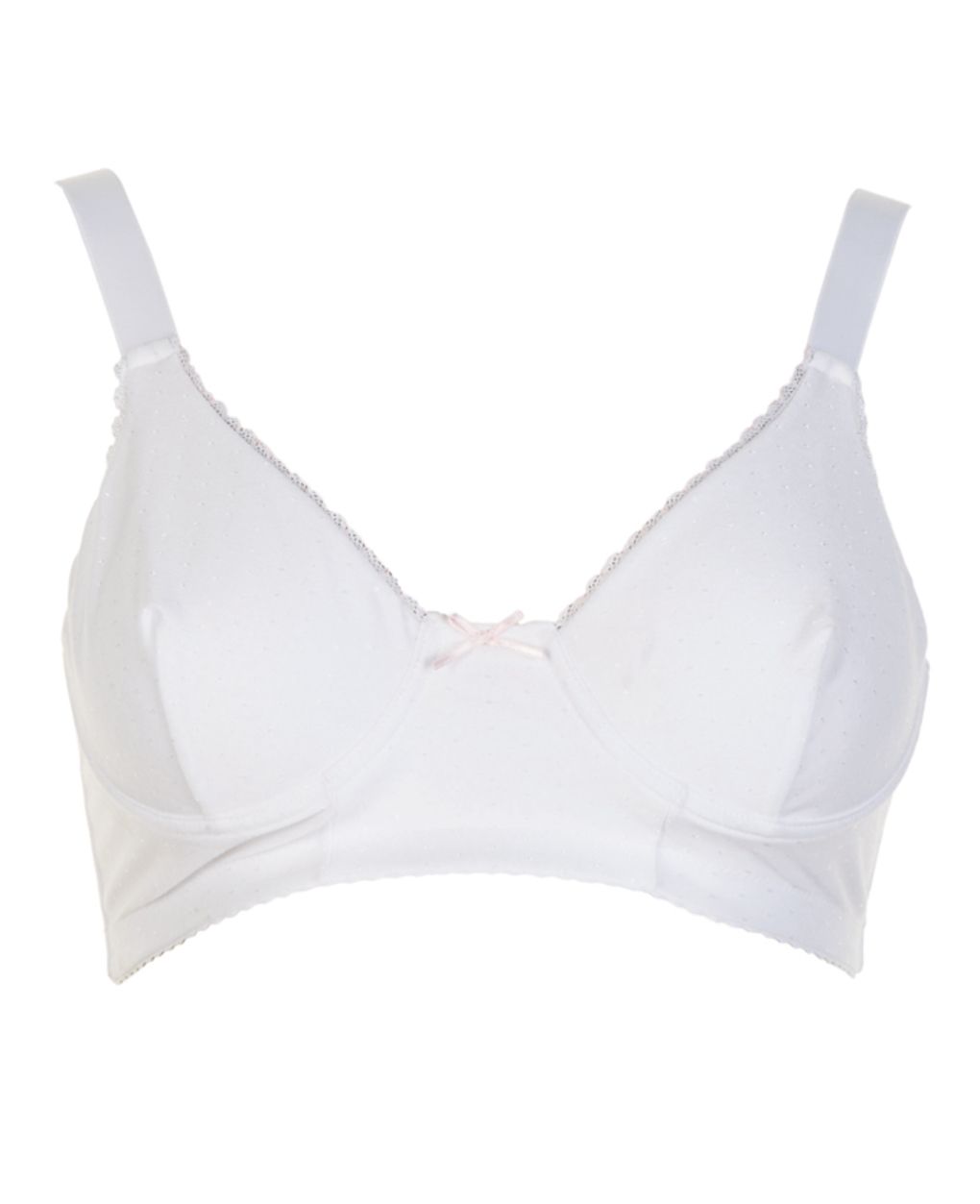 γυναικείο σουτιέν εγκυμοσύνης από μικροφίμπρα σε λευκό κουπ c