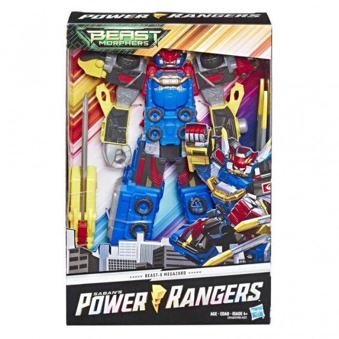 Power rangers beast morphers beast-x megazord φιγούρα δράσης e5900 2 σχέδια - Power Rangers