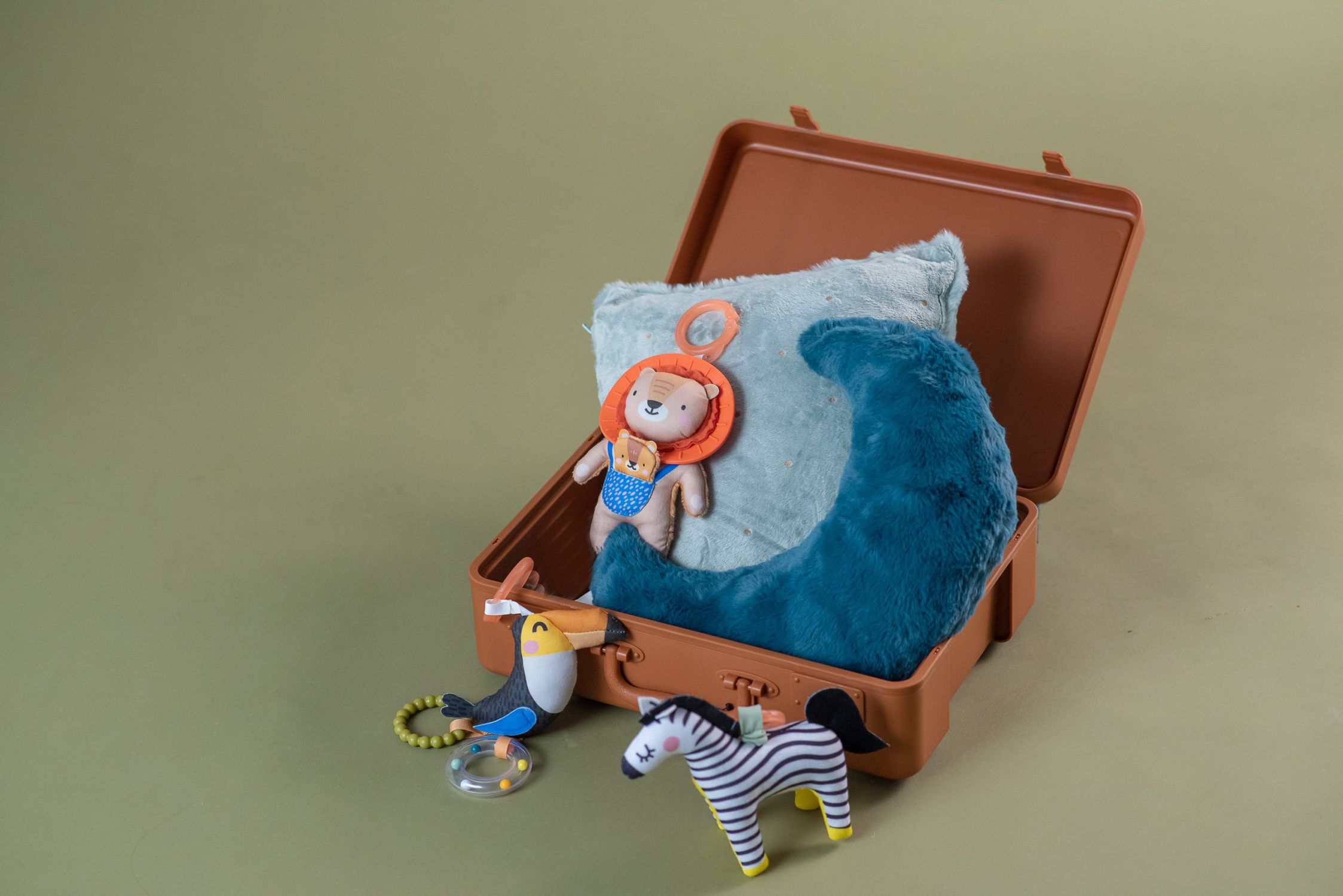 Taf toys βρεφικό παιχνίδι με κουδουνίστρα harry the lion t-12675 - Taf-toys